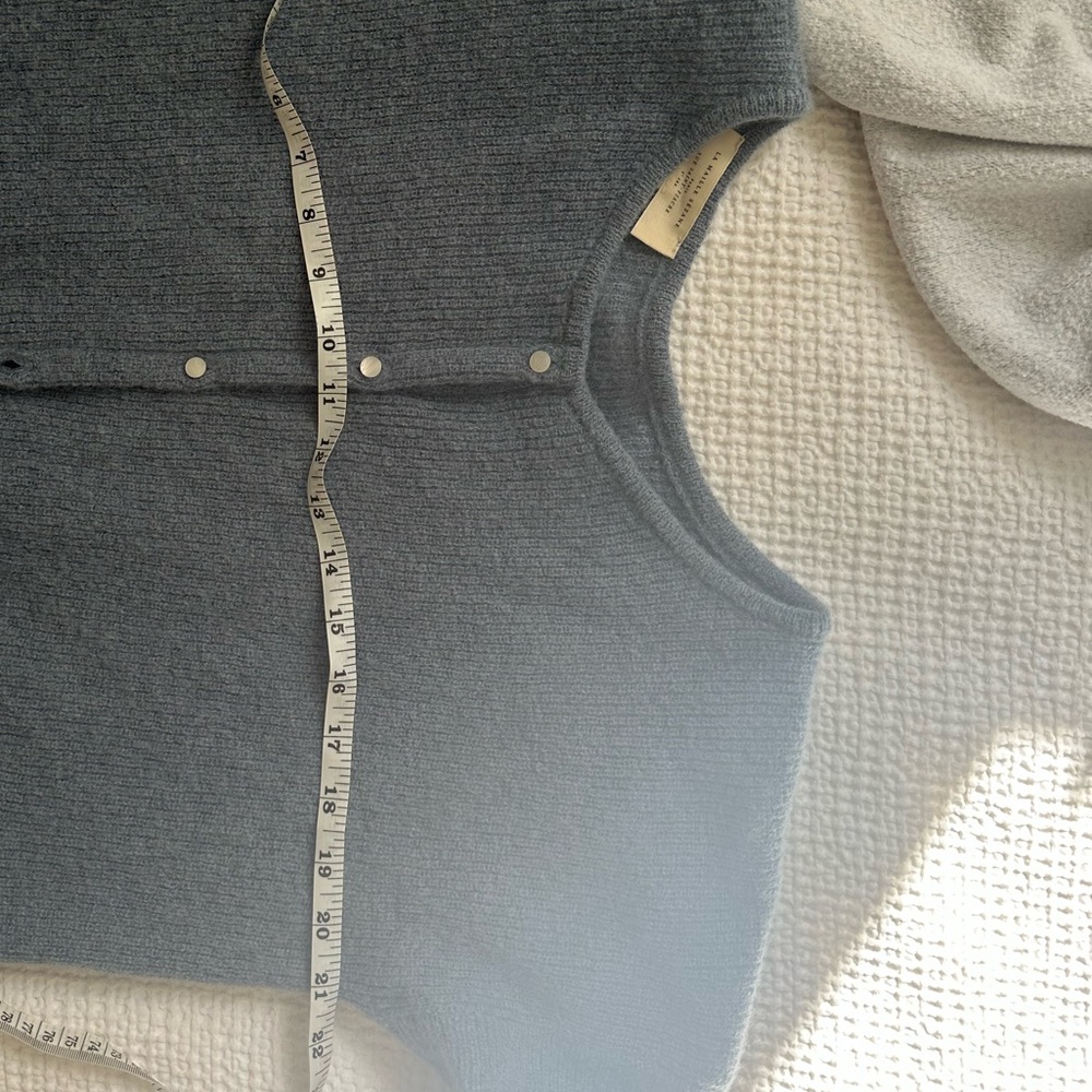 Sezane Gaspard Cardigan in Vintage Blue Size M - Picture 11 of 11